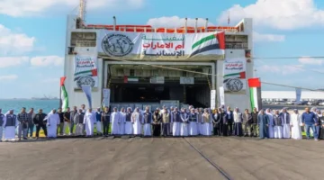 645 طناً.. مؤسستان في الفجيرة تقدمان مساعدات إنسانية إضافية لأهالي قطاع غزة